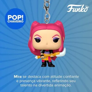 CHAVEIRO FUNKO POP MIRA- DEMON HUNTERS