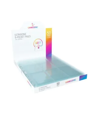 (GAMEGENIC) PAGES 9 BOLSOS TRANSPARENTE