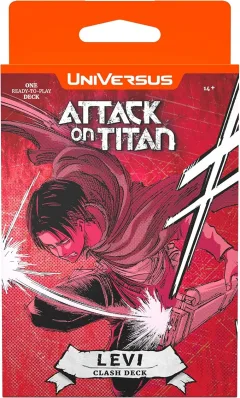 UNIVERSUS TCG ATACK ON TITAN BATTLE FOR HUMANITY DECK LEVI