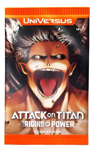 UNIVERSUS TCG ATACK ON TITAN ORIGINS OF POWER