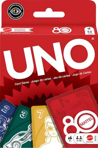 JOGO DE CARTAS UNO MATTEL 80 ANOS