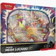 BOX COLECAO MEGA LUCARIO EX