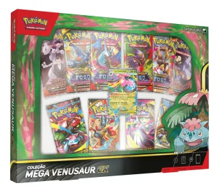 BOX COLECAO MEGA VENUSSAUR EX
