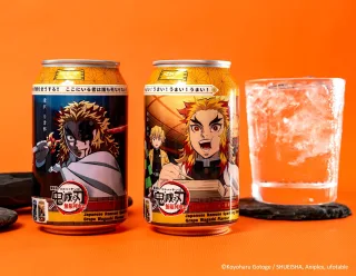 BEBIDA GASEIFICADA DEMON SLAYER - UVA VERDE E DOCES JAPONESES RENGOKU