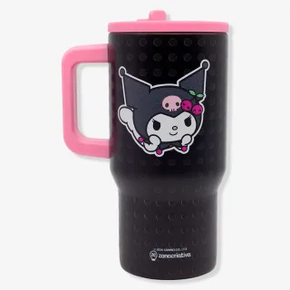 CANECA TUMBLER C/CANUDO 650ML KUROMI