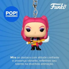 CHAVEIRO FUNKO POP MIRA- DEMON HUNTERS