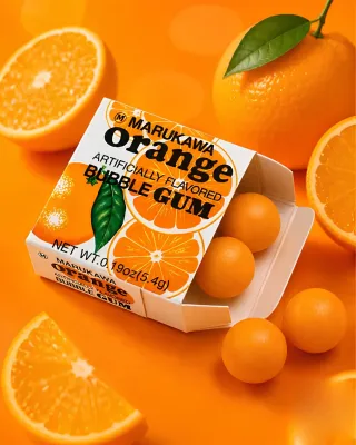 MARUKAWA CHICLETE DE LARANJA
