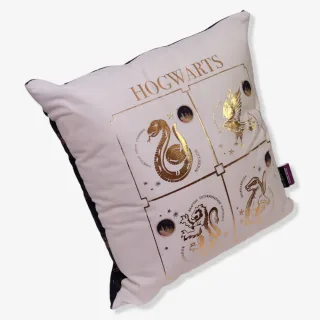 ALMOFADA 40X40 HOGWARTS CASAS DOURADAS