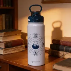 GARRAFA GALAXY 650ML CASTELO HARRY POTTER
