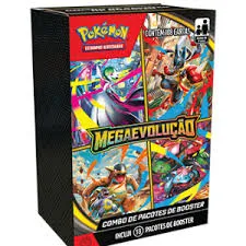 COMBO DE BOOSTER POKEMON ME01 MEGA EVOLUCAO
