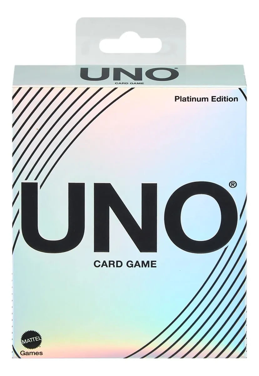 JOGO DE CARTAS UNO PLATINUM