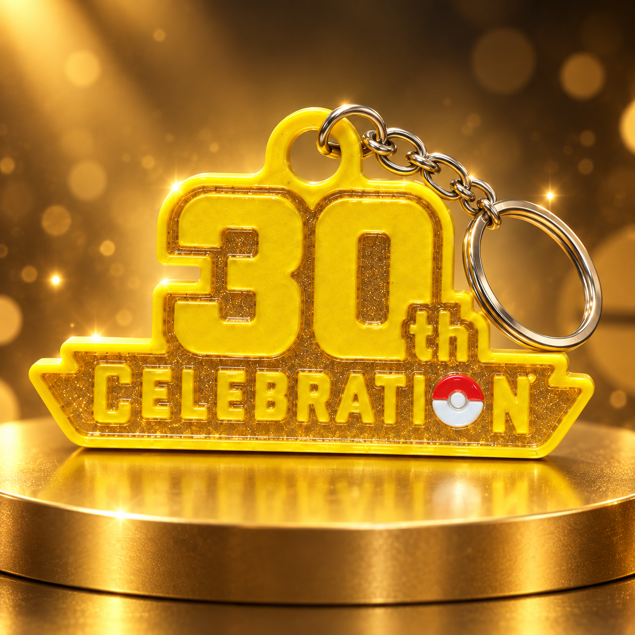 CHAVEIRO 3D CELEBRACAO DE 30 ANOS
