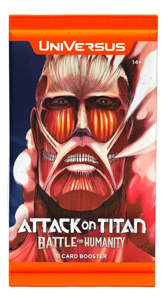 UNIVERSUS TCG ATACK ON TITAN BATTLE FOR HUMANITY