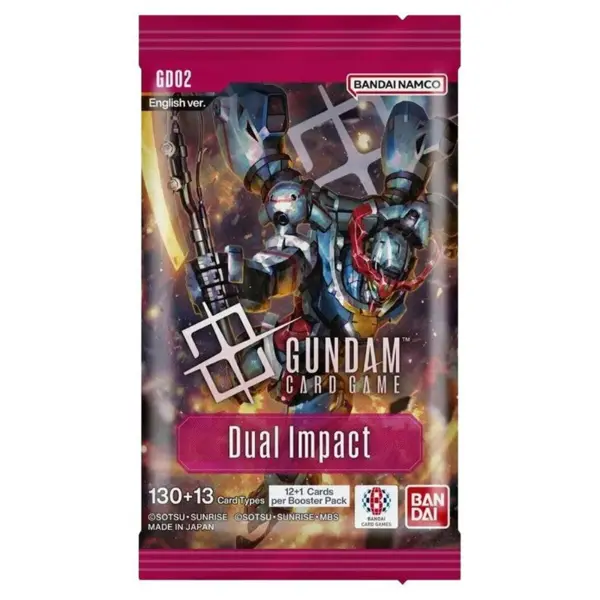 GUNDAM TCG [GD-02] DUAL IMPACT BOOSTER PACK
