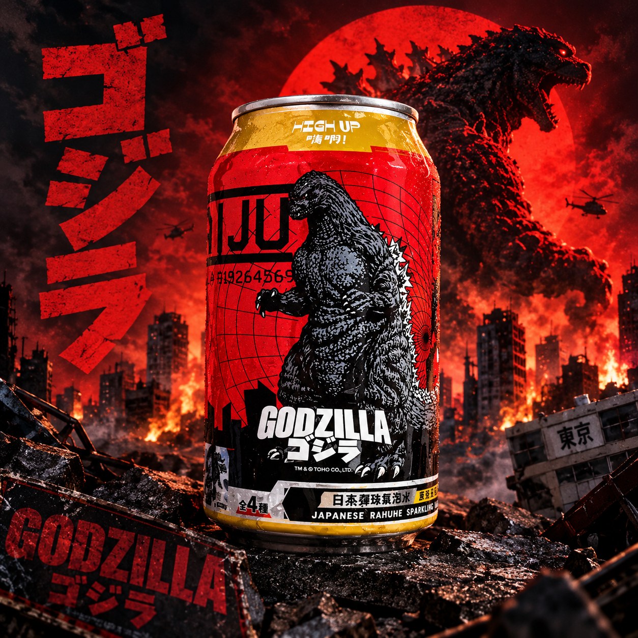 BEBIDA GASEIFICADA GODZILLA - ORIGINAL
