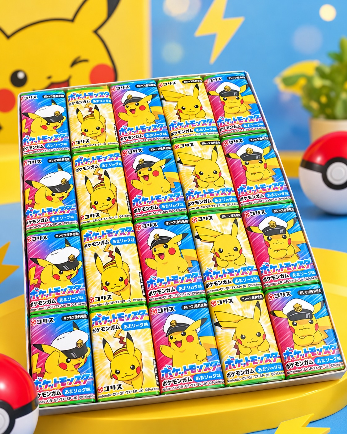 CHICLETE POKEMON - TOP CORIS 2,5G