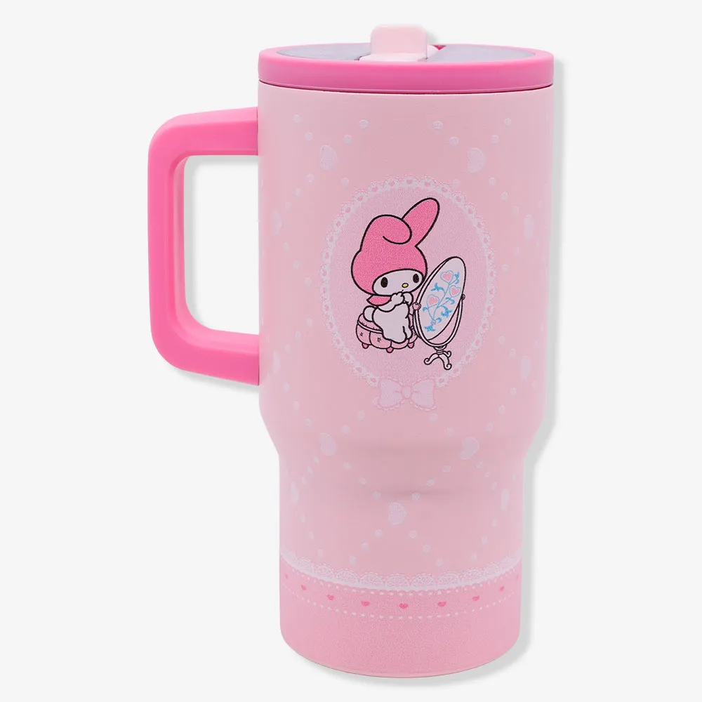 CANECA TUMBLER C/CANUDO 650ML MY MELODY