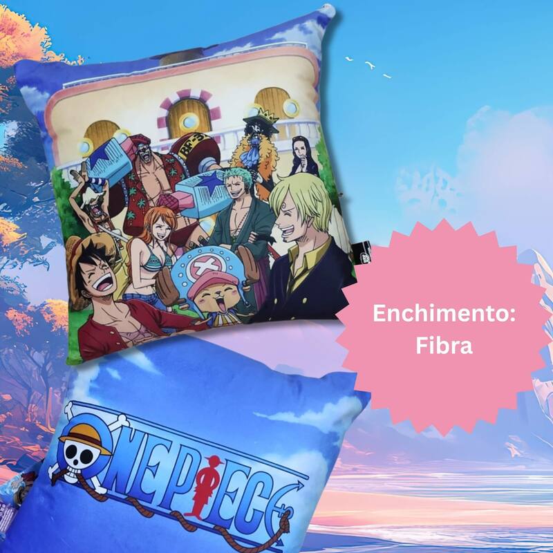 ALMOFADA 40X40 TURMA ONE PIECE