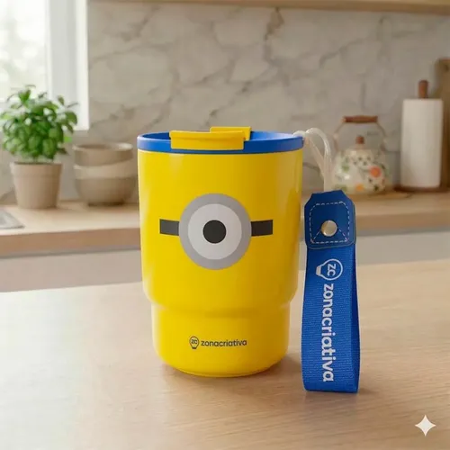 COPO TO GO 400ML MINIONS